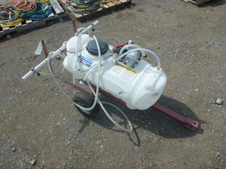 Power Fist 15 Gallon Tow Behind Weed Sprayer
