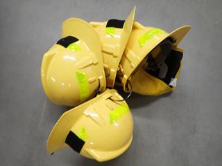 (4) Yellow Hard Hats.