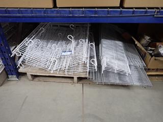 Quantity of Wire Closet Shelving.