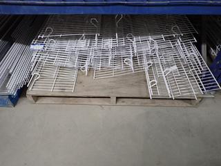 Quantity of Wire Closet Shelving.