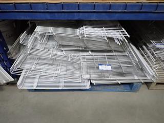 Quantity of Wire Closet Shelving.