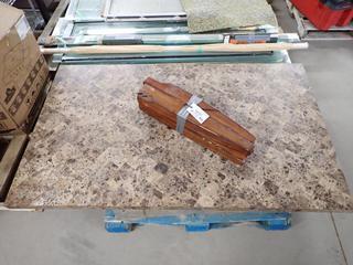 Dining Table. 70 In. L x 42 In. W, Unknown Height.