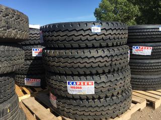 (4) Unused Kapsen HS 268 Tires 11R 22.5 16PR.