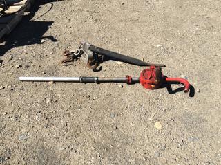 Lug All Come Along and Hand Pump.
