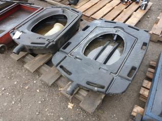 (2) Oil Drain Containers.