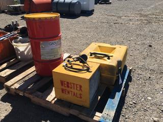 Copel 20 Amp Heater, Model # CP4X8M2, Eyewash Station and Gadus High Performance Grease 50 Kg.