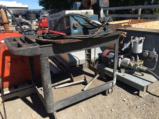 B.E. Multi Start 350 Booster Cart c/w 8 Hp Kohler Motor.