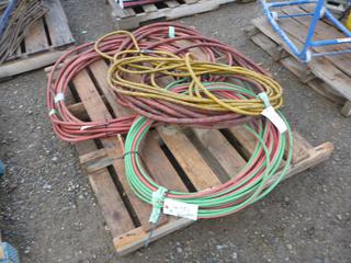 50 Ft Oxy/Acetylene Hose, 3/8 In Air Hose 25 Ft and 3/8 In Air Hose 50 Ft.