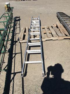10 Ft. Aluminum Extension Ladder Extends to 20 Ft.