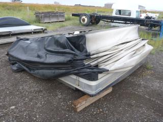 Quick Draw Tarpaulin Curtain Systems, Approximately 19 Ft L x 102 In H.
