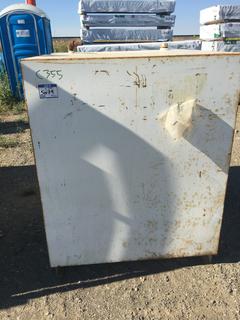 Square Steel Fuel Tank, Approximately 1500 L.