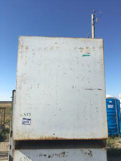 Square Steel Fuel Tank, Approximately 1500 L.