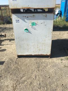 Square Steel Fuel Tank, Approximately 1500 L.