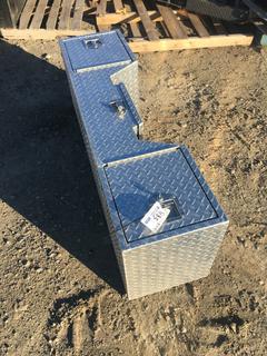 Diamond Plated Tool Box w/ Keys 57 In x 15 In x 19 In.