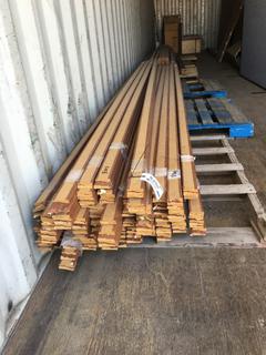 Vinyl Wrap Casing 14 Ft Lengths, Approximately 3500 Ft Total.