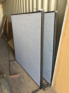 (2) Office Dividers.