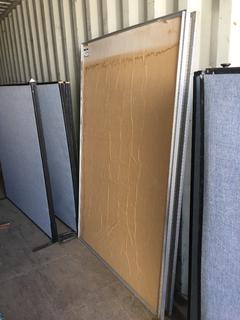 (2) Bulletin Boards 48 In x 72 In Ea.