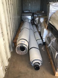 Unused Carpet (1) Roll 13 Ft 3 In x 20 Ft, (1) Roll 13 Ft x 14 Ft and (1) Roll 8 Ft x 10 Ft.