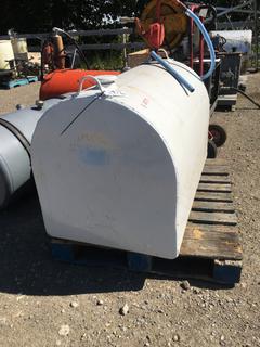 Slip Tank w/ Hand Pump, Approximately 160 Gallons.