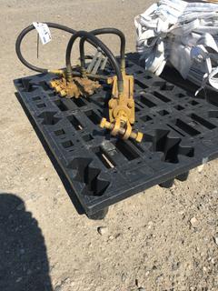 Hydraulic Ram and Controllers.