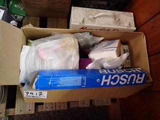 Box of Assorted Medical Supplies.
