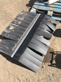 (2) Unused Rock Solid Mud Flaps 20 in x 48 in.