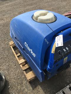 Clarke Focus Floor Polisher c/w Battery and Charger.