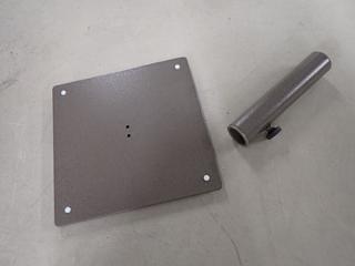 Hamilton 12 In. Square Metal Base.