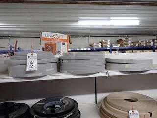 Assorted Rolls of Edge Banding, Lengths Unknown.