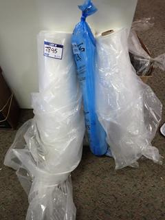 (3) Rolls Of Plastic.