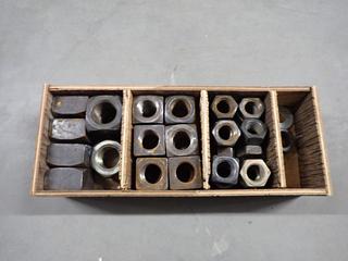 Assorted Carriage Bolts & Large Nuts.