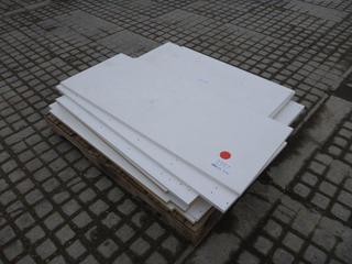 Assorted Melamine Sheets, Approx. 41 x 20 In - 50 x 20 In.