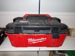 Milwaukee 25 In. Workbox w/ Hilti Concrete Drill & Bits.