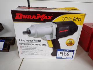 Duramax 7 AMP Impact Wrench, 1/2 In. Drive.