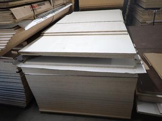 (43)  3/4 In. Sheets of Melamine, 97 In x 49 In.