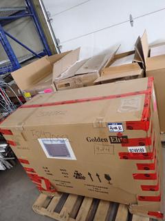 (4) Vanities, 30 In. x 18 In. x 30.5 In., 36 In., 42 In. x 22 In. x 34 In., 48 In. Damaged.
