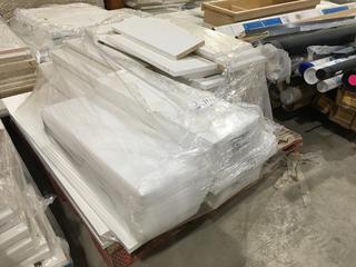 Quantity of Melamine Sheets (Approx. 24 x 9 In) and Drawer Fronts (Approx. 25 x 9 In.