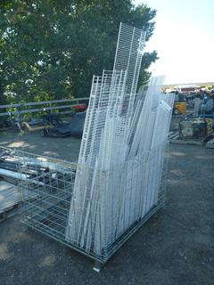 Quantity of Wire Closet Shelving.