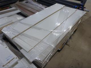 Quantity of Melamine Pieces, Approx. 84 x 14 In.