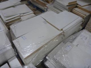 Assorted Pieces of Melamine, Approx. 24 x 14 In - 30 x 14 In.