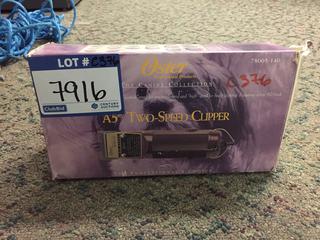 Oster A5 Canine Collection Two Speed Clippers. No. 78005-140.