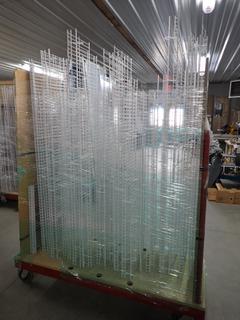 Assorted Wire Closet Shelving.