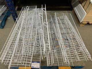 Quantity of Wire Closet Shelving.