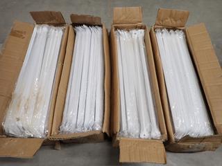 (4) Boxes of Powder Coated Braces, 55cmx15cmx13.5cm, Approx. 100pc Per Box.