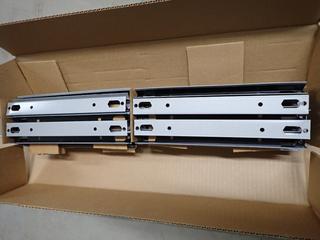 (4) Boxes of Pivot/Guide/DR/STL Rail, 26-114-012, 20 Pairs Per Box.