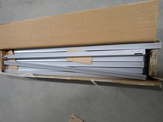 (1) Box of Pivot/Guide/DR/STL Rail, 21-135-029, 20 Pairs Per Box & (3) 26 In. S.S. Channels.