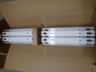 (4) Boxes of Pivot/Guide/DR/STL Rail, 26-114-12, 20 Pairs Per Box.