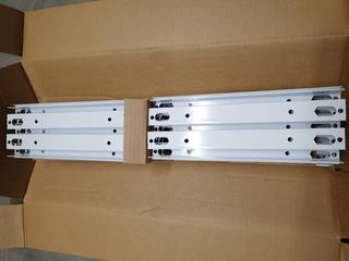 (4) Boxes of Pivot/Guide/DR/STL Rail, 26-114-12, 20 Pairs Per Box.