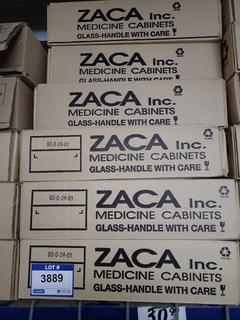 (6) Zaca Medicine Cabinets, 93-0-24-01.