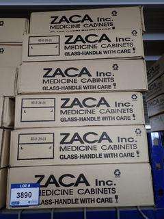 (6) Zaca Medicine Cabinets, 93-0-24-01.